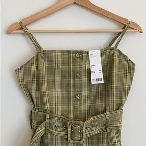 NWT Urban Outfitters Plaid Dress XS